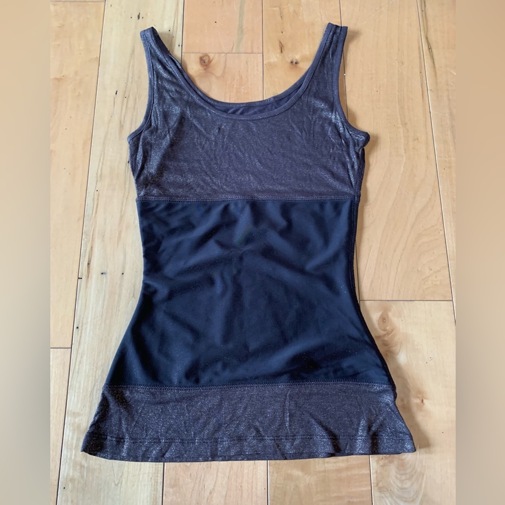 Teez-Her gold/brown shaper tank.
Sz S